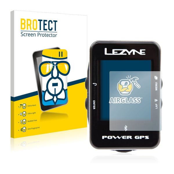 BROTECT AirGlass Glass Screen Protector for Lezyne Power GPS