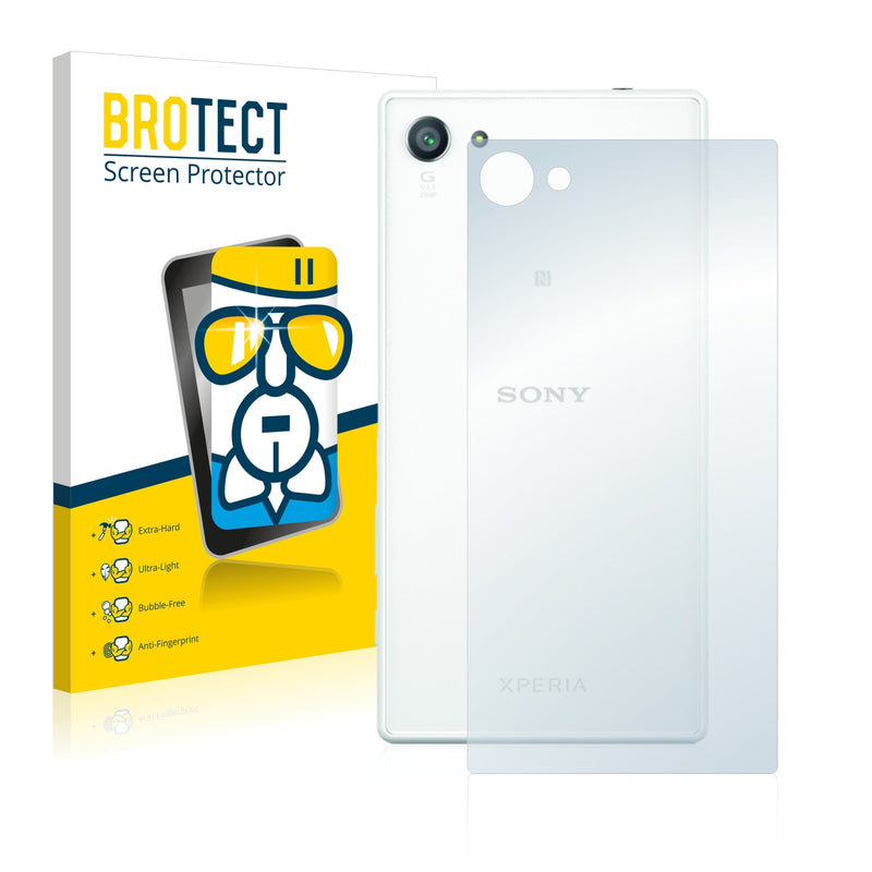 BROTECT AirGlass Glass Screen Protector for Sony Xperia Z5 Compact (Back)
