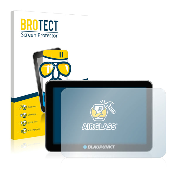 BROTECT AirGlass Glass Screen Protector for Blaupunkt TravelPilot 73