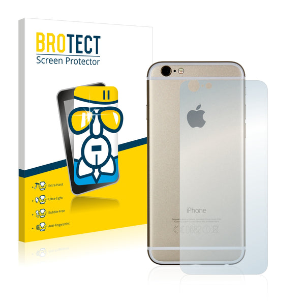 BROTECT AirGlass Glass Screen Protector for Apple iPhone 6S Back (entire surface)