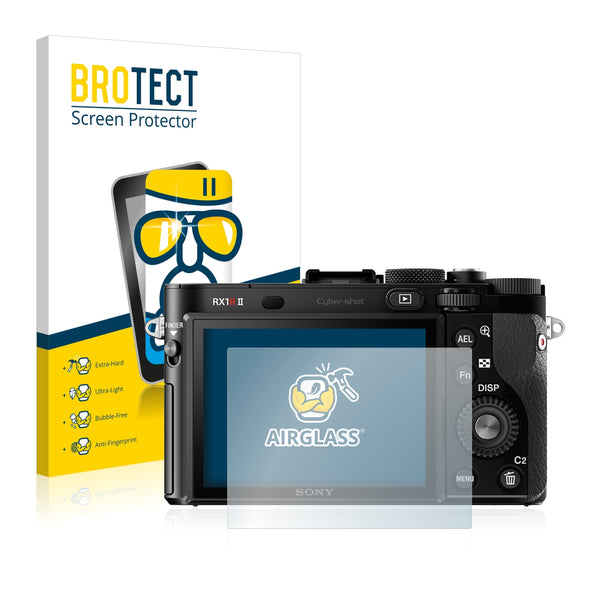 BROTECT AirGlass Glass Screen Protector for Sony Cyber-Shot DSC-RX1R II