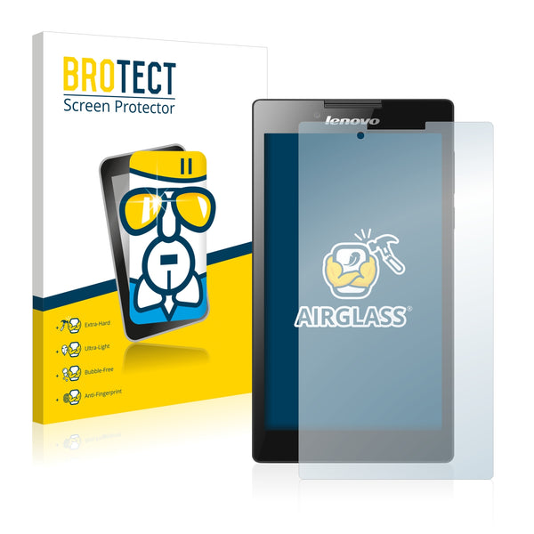 BROTECT AirGlass Glass Screen Protector for Lenovo Tab2 A7-30F (Cam left)