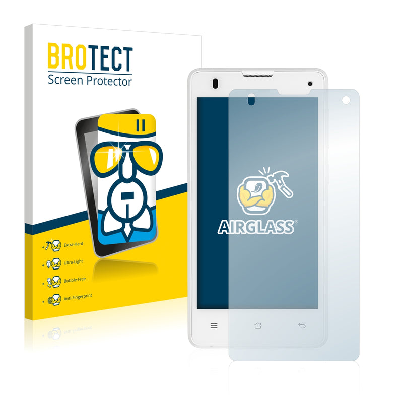 BROTECT AirGlass Glass Screen Protector for Medion Life E4503 (MD 99232)