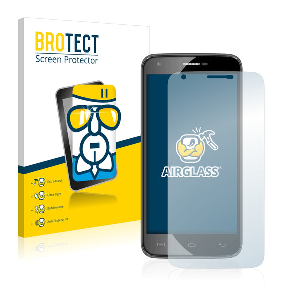 BROTECT AirGlass Glass Screen Protector for Doogee Valencia 2 Y100 Pro