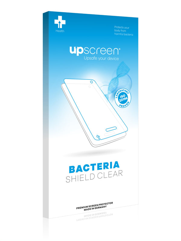 upscreen Bacteria Shield Clear Premium Antibacterial Screen Protector for Touch Panels with 22.5 inch Displays [485 mm x 303 mm, 16:10]