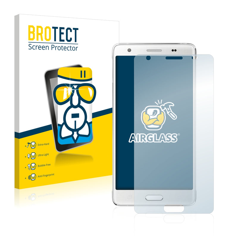 BROTECT AirGlass Glass Screen Protector for Mlais M4 Note