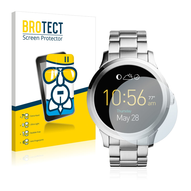 BROTECT AirGlass Glass Screen Protector for Fossil Q Founder