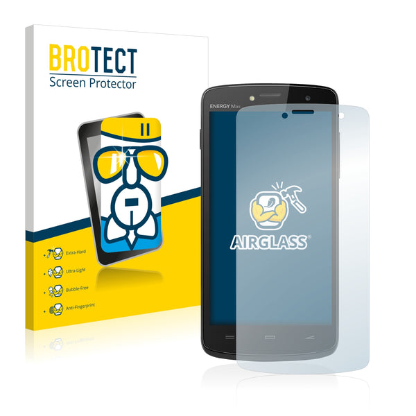 BROTECT AirGlass Glass Screen Protector for EnergySistem Energy Phone Max