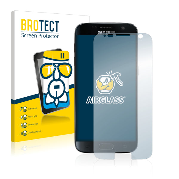 BROTECT AirGlass Glass Screen Protector for Samsung Galaxy S7