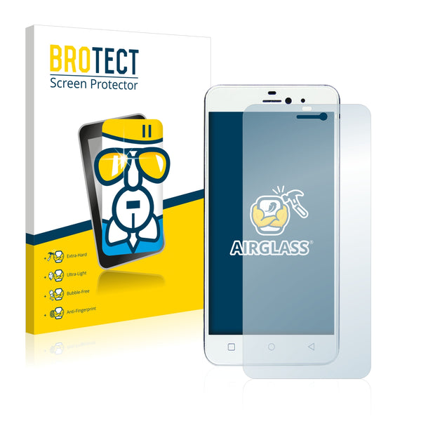 BROTECT AirGlass Glass Screen Protector for Mediacom PhonePad Duo X525U