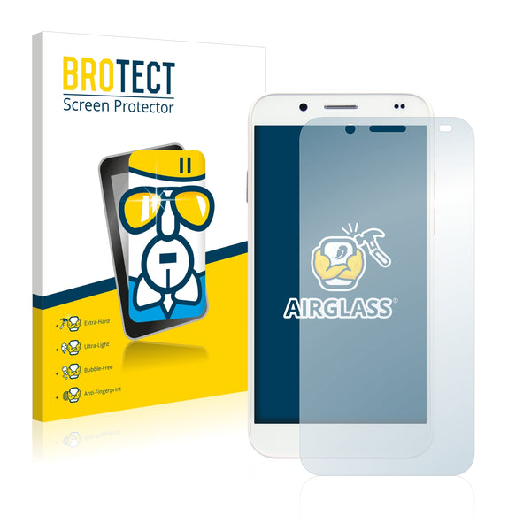 BROTECT AirGlass Glass Screen Protector for Mediacom PhonePad Duo G512