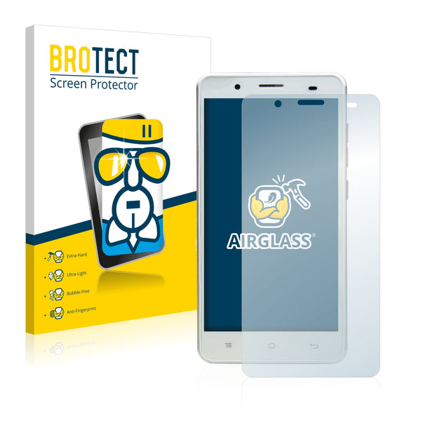 BROTECT AirGlass Glass Screen Protector for Mediacom PhonePad Duo G511