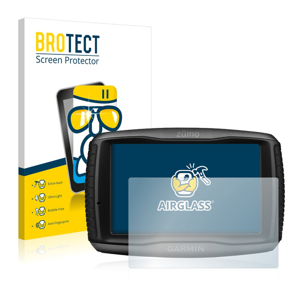 BROTECT AirGlass Glass Screen Protector for Garmin zumo 595LM