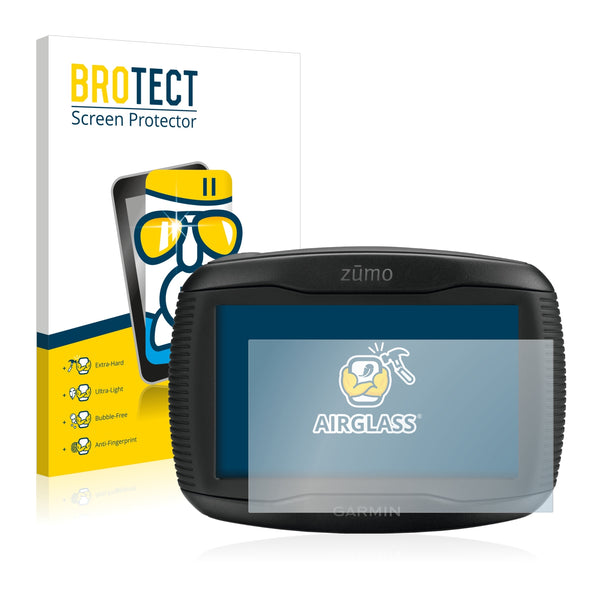BROTECT AirGlass Glass Screen Protector for Garmin zumo 345LM