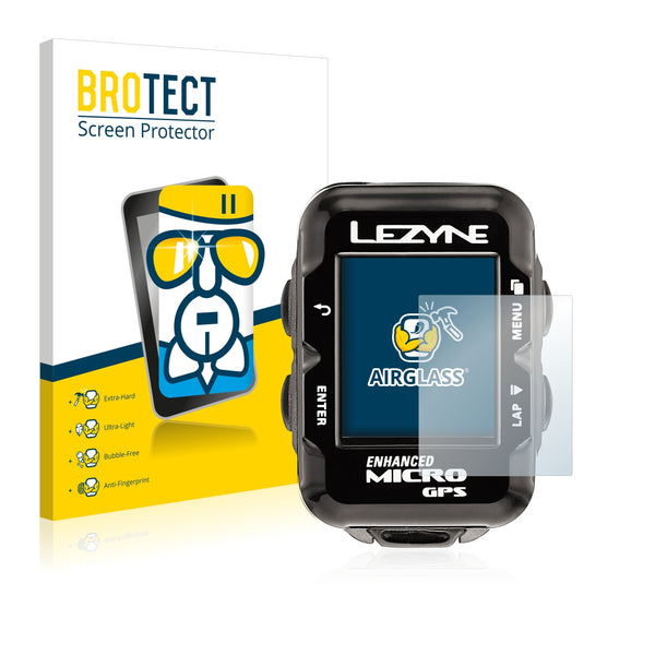 BROTECT AirGlass Glass Screen Protector for Lezyne Micro GPS