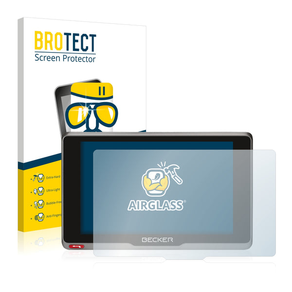 BROTECT AirGlass Glass Screen Protector for Becker active.7sl EU