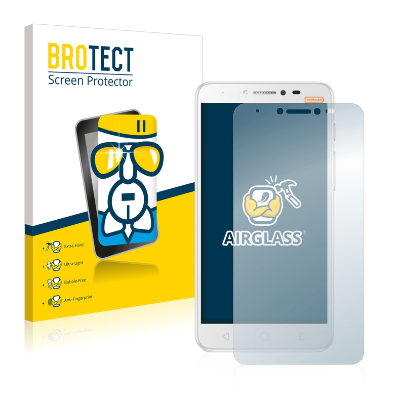 BROTECT AirGlass Glass Screen Protector for Alcatel Pixi 4 Plus Power