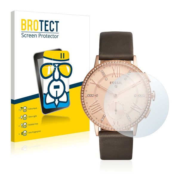 BROTECT AirGlass Glass Screen Protector for Fossil Q Gazer