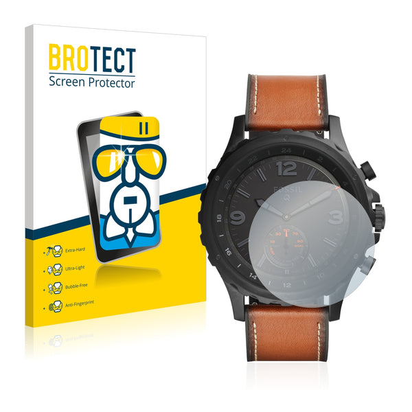 BROTECT AirGlass Glass Screen Protector for Fossil Q Nate