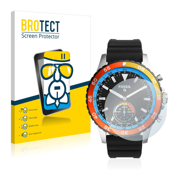 BROTECT AirGlass Glass Screen Protector for Fossil Q Crewmaster
