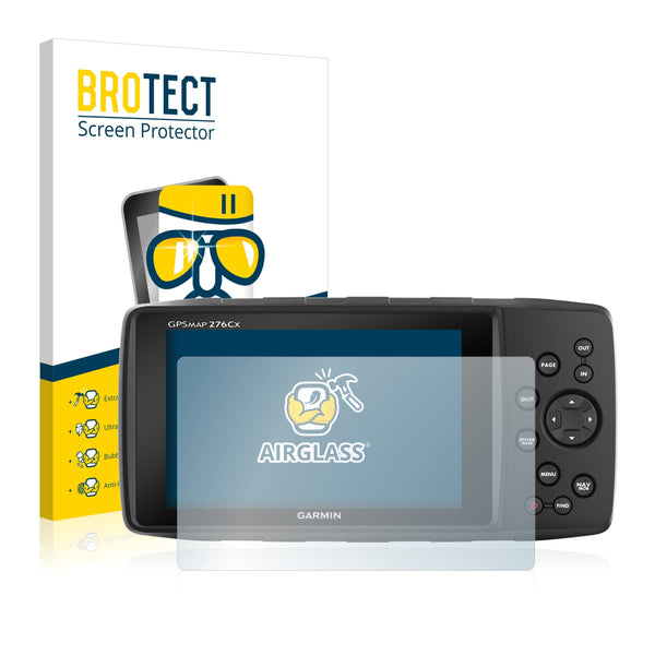 BROTECT AirGlass Glass Screen Protector for Garmin 276Cx