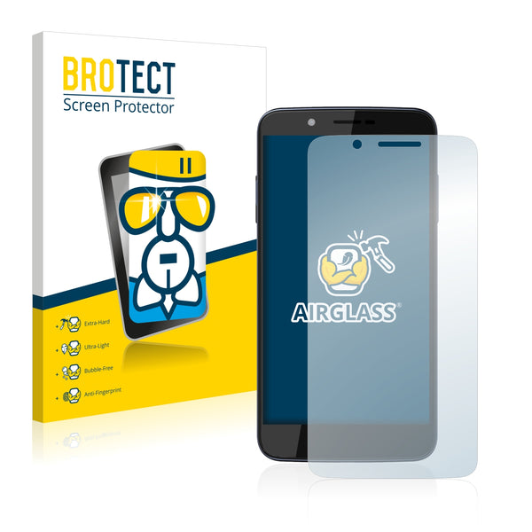 BROTECT AirGlass Glass Screen Protector for Archos 55 Helium 4 seasons