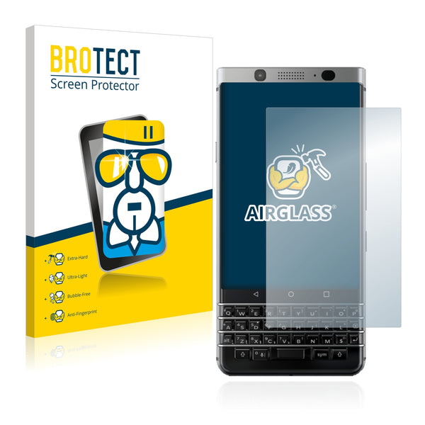 BROTECT AirGlass Glass Screen Protector for BlackBerry Keyone