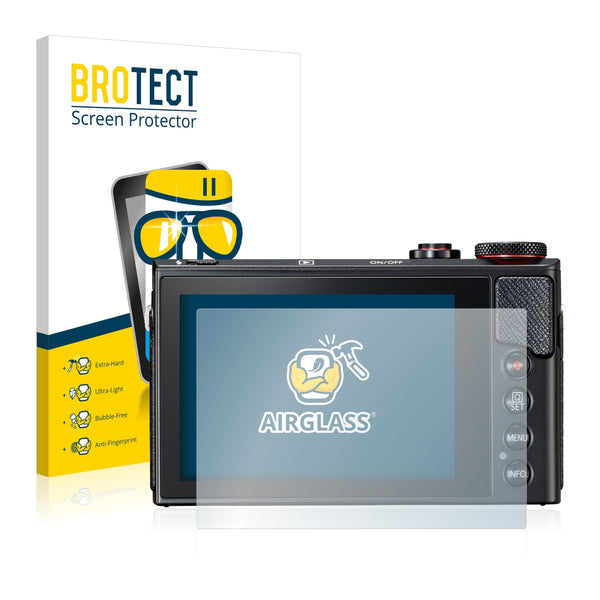 BROTECT AirGlass Glass Screen Protector for Canon PowerShot G9 X Mark II