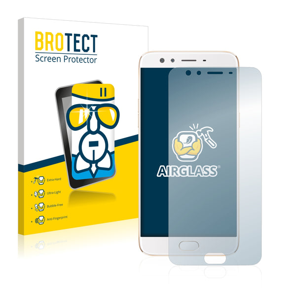 BROTECT AirGlass Glass Screen Protector for Oppo F3 Plus
