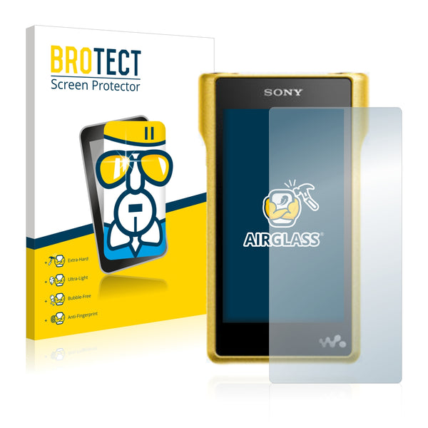 BROTECT AirGlass Glass Screen Protector for Sony Premium Walkman NW-WM1Z