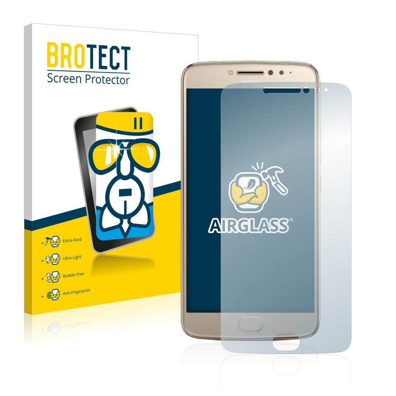 BROTECT AirGlass Glass Screen Protector for Lenovo Moto E4 Plus