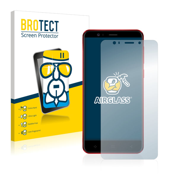 BROTECT AirGlass Glass Screen Protector for Elephone P8 Mini