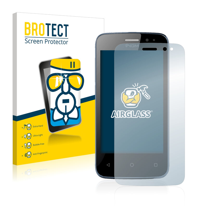 BROTECT AirGlass Glass Screen Protector for NGM Dynamic E407