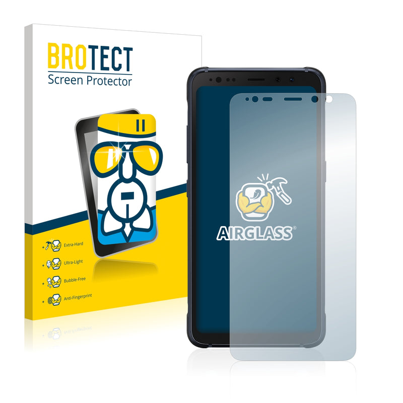 BROTECT AirGlass Glass Screen Protector for Samsung Galaxy S8 Active