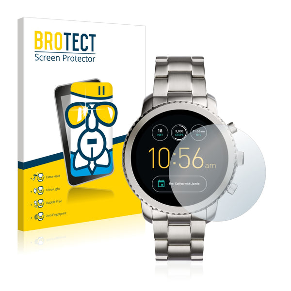 BROTECT AirGlass Glass Screen Protector for Fossil Q Explorist