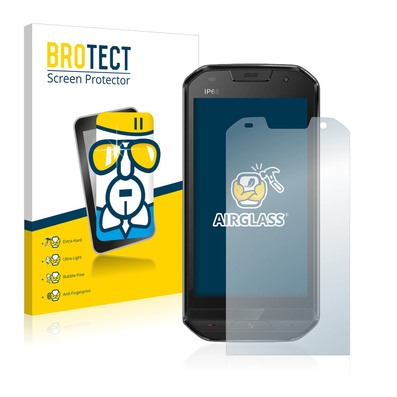 BROTECT AirGlass Glass Screen Protector for Doogee S30