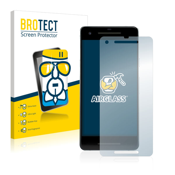 BROTECT AirGlass Glass Screen Protector for Google Pixel 2