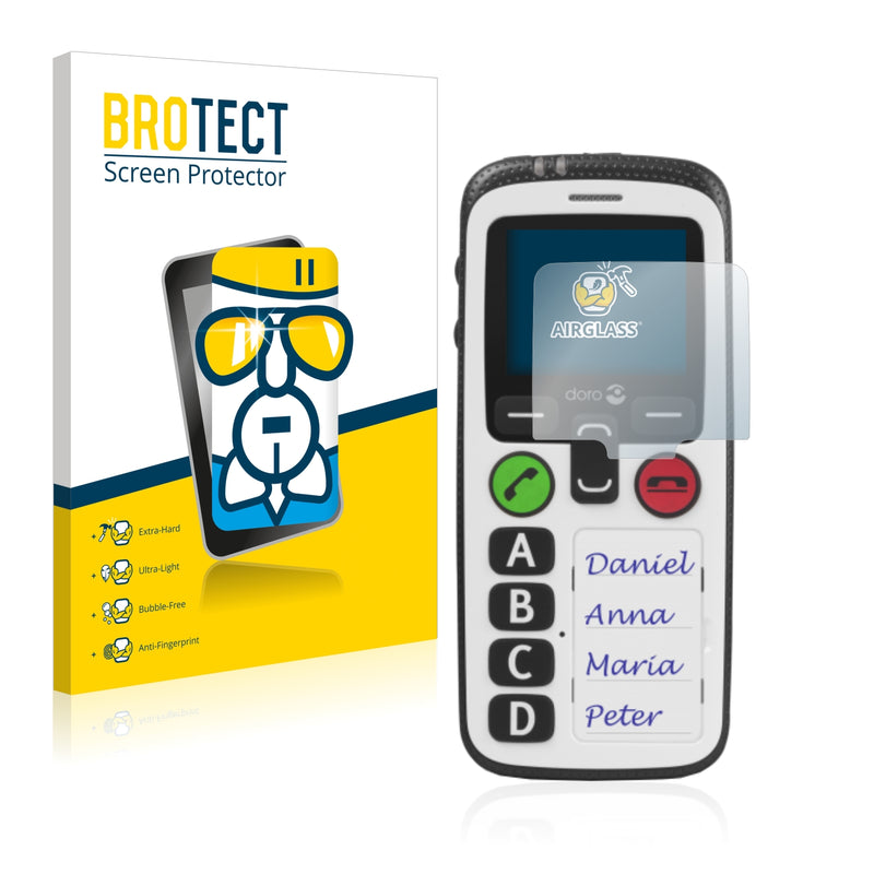 BROTECT AirGlass Glass Screen Protector for Doro Secure 580