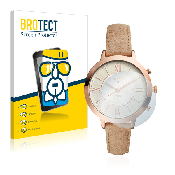 BROTECT AirGlass Glass Screen Protector for Fossil Q Jacqueline