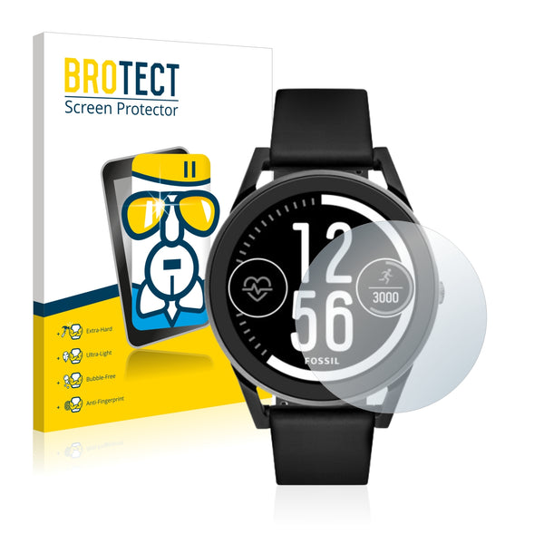 BROTECT AirGlass Glass Screen Protector for Fossil Q Control
