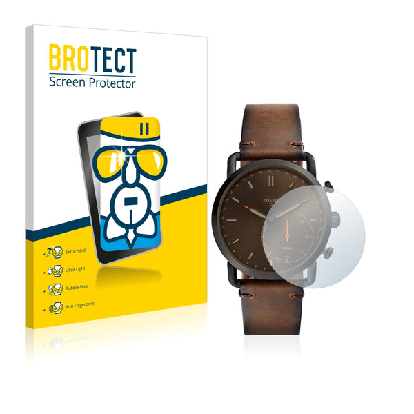 BROTECT AirGlass Glass Screen Protector for Fossil Q Commuter