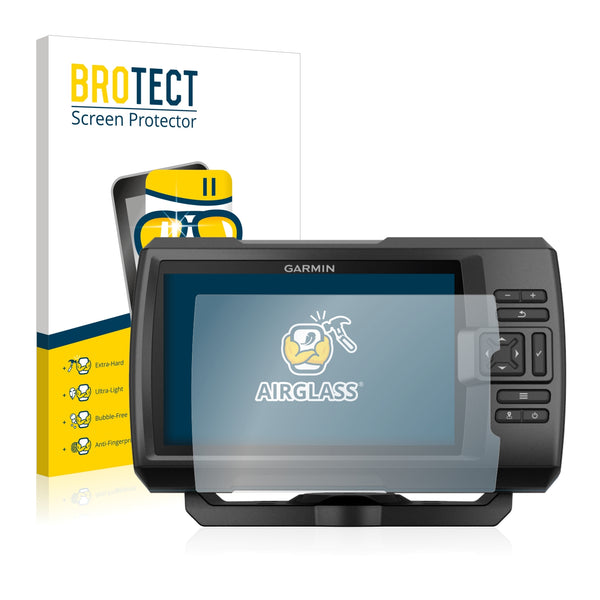 BROTECT AirGlass Glass Screen Protector for Garmin Striker Plus 5cv