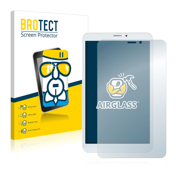 BROTECT AirGlass Glass Screen Protector for Mediacom SmartPad 8.0 S2 4G