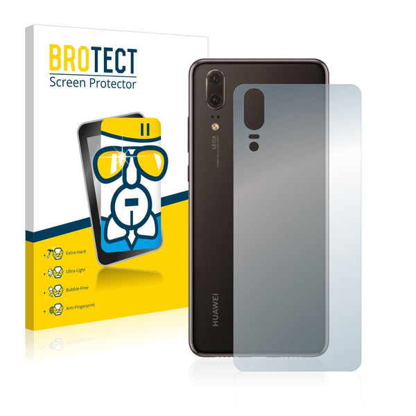 BROTECT AirGlass Glass Screen Protector for Huawei P20 (Back)