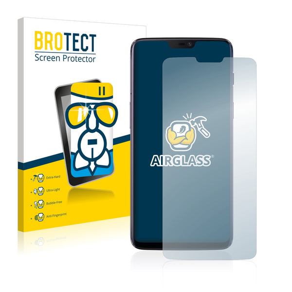 BROTECT AirGlass Glass Screen Protector for OnePlus 6