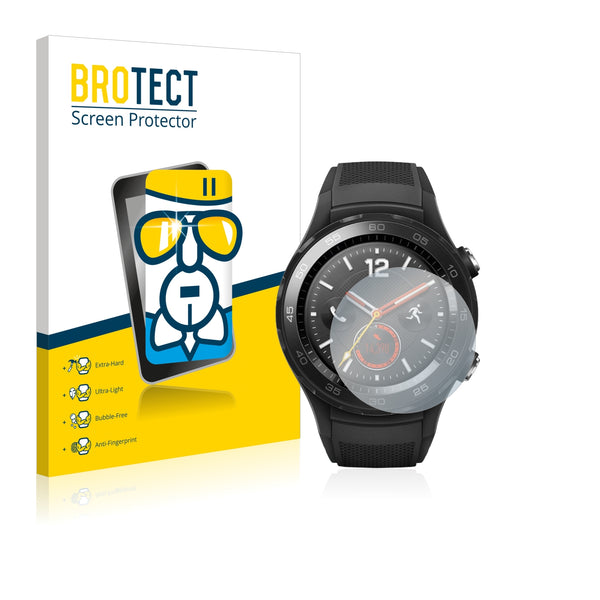 BROTECT AirGlass Glass Screen Protector for Huawei Watch 2 2018