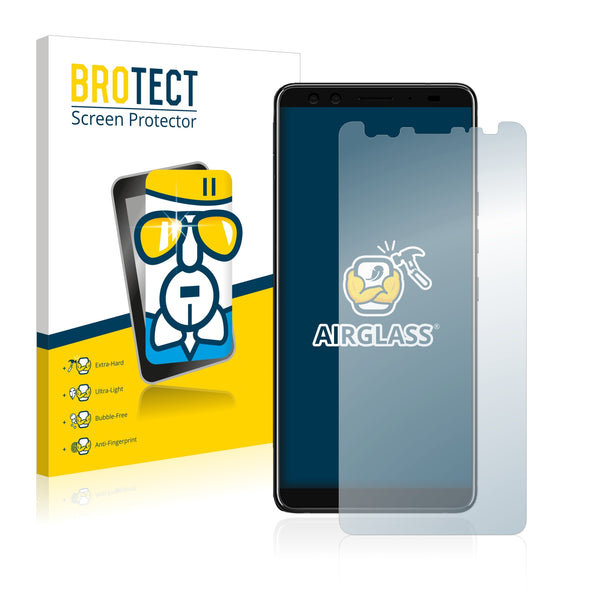 BROTECT AirGlass Glass Screen Protector for HTC U12 Plus