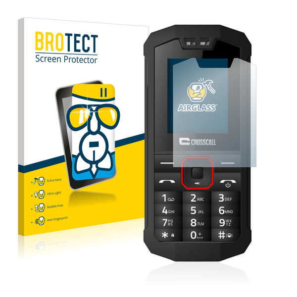 BROTECT AirGlass Glass Screen Protector for Crosscall Spider X1