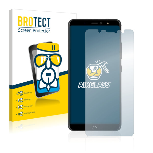 BROTECT AirGlass Glass Screen Protector for BQ Aquaris X2