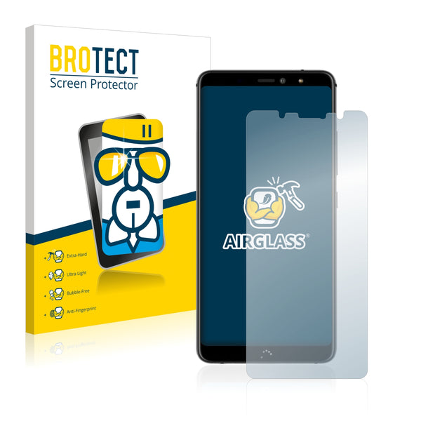 BROTECT AirGlass Glass Screen Protector for BQ Aquaris X2 Pro